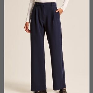 Tailored straight pants